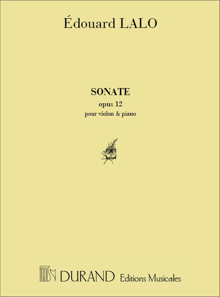 Sonate Opus 12 Violin - Piano